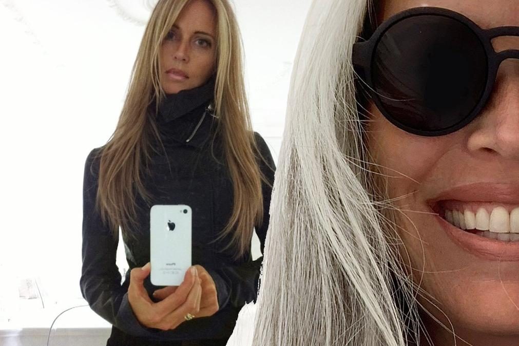 A escritora dinamarquesa que aos 54 anos desistiu de pintar o cabelo e conquistou as redes sociais