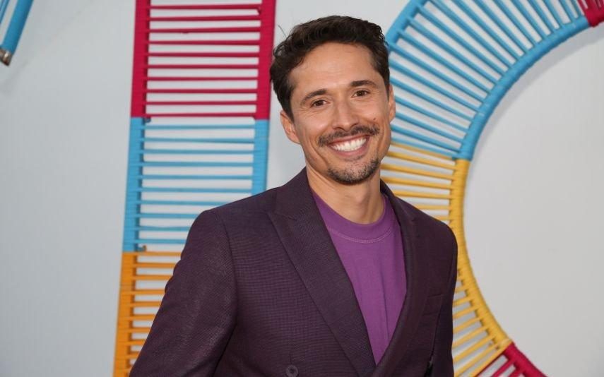 João Paulo Sousa já tem o filho nos braços.