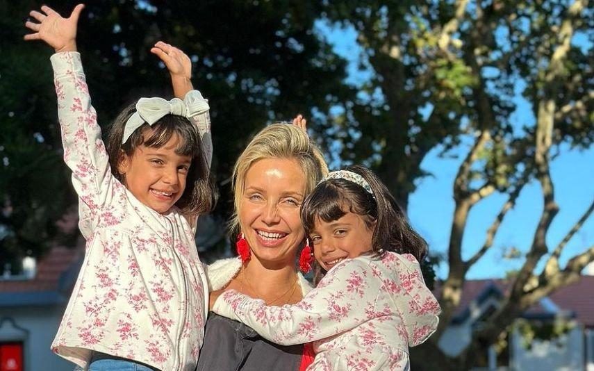 Luciana Abreu A reação encantadora de uma das filhas às férias!