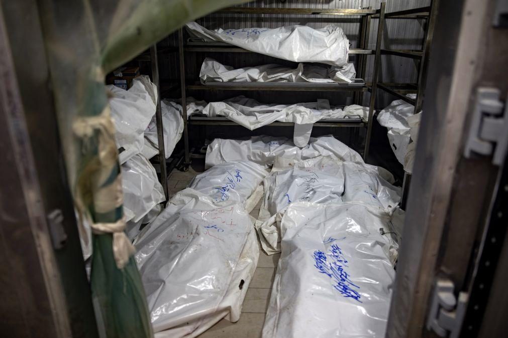 Defesa Civil de Gaza resgata mais 60 cadáveres sob escombros