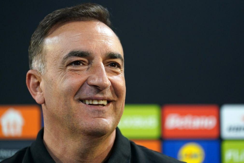 Carlos Carvalhal quer Sporting de Braga focado no que pode melhorar