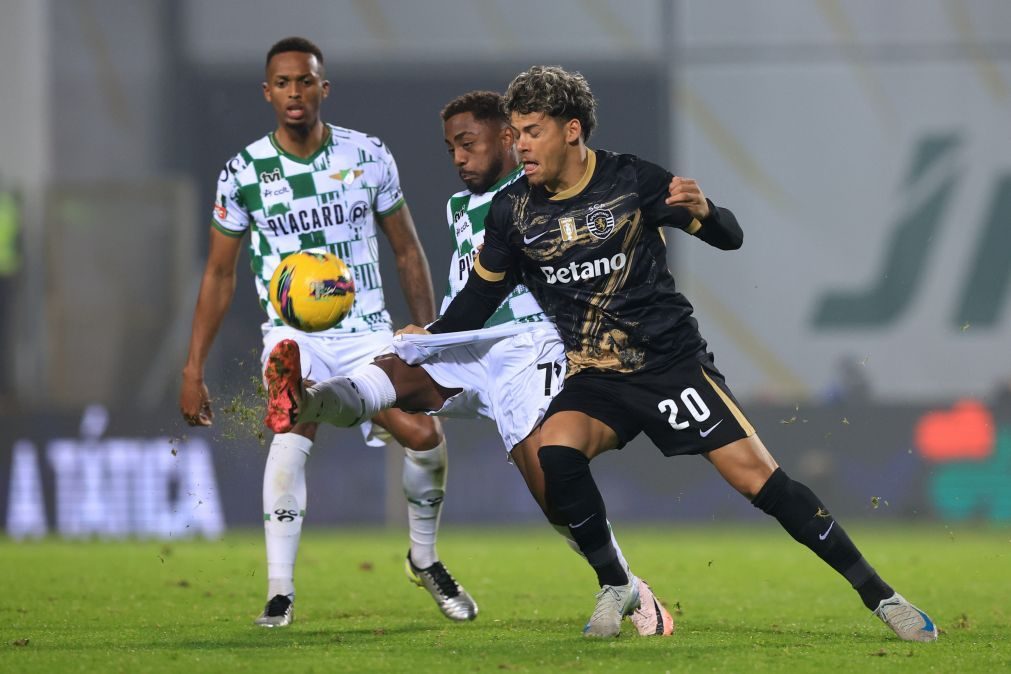 Líder Sporting sofre com Moreirense segunda derrota seguida na I Liga