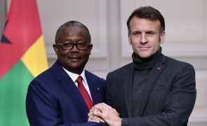 Presidente da Guiné-Bissau diz que apoio da França permite desenvolvimento do país