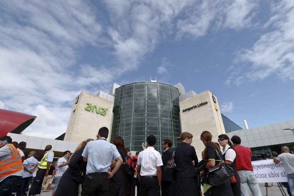 Trabalhadores da Menzies em greve de 5 dias nos aeroportos