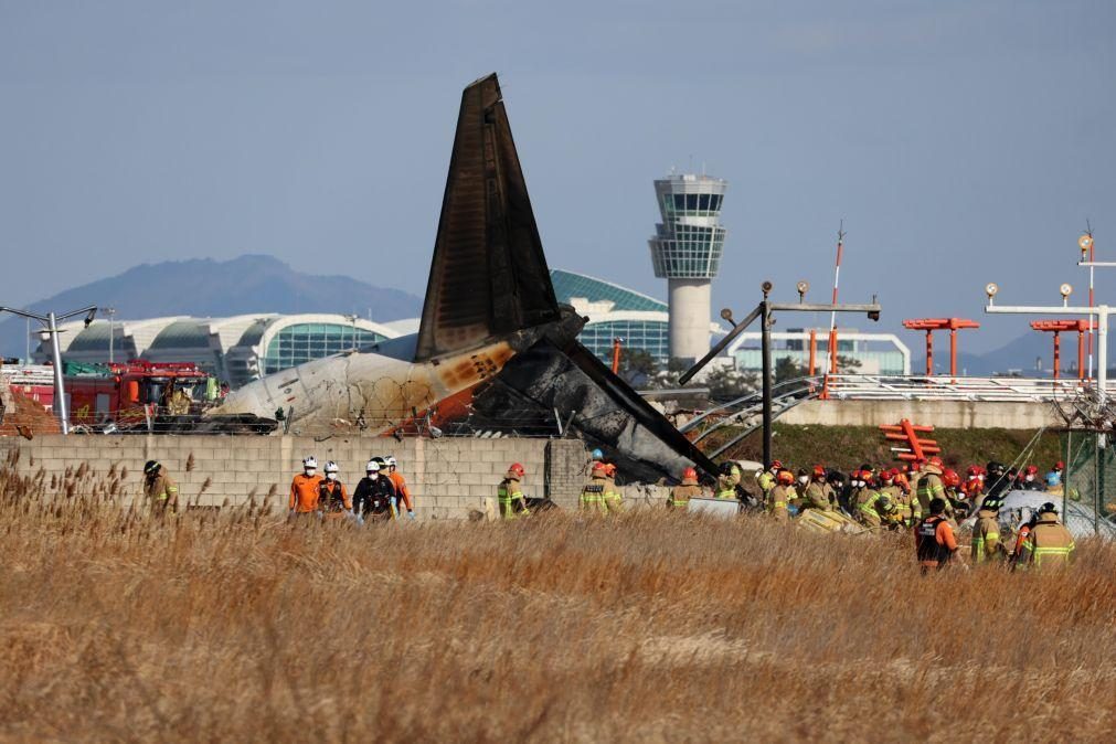 Acidente de avião terá causado 179 mortos na Coreia do Sul