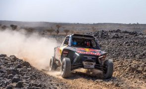 Gonçalo Guerreiro em quarto na oitava etapa do Dakar2025 nos veículos ligeiros