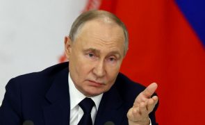 Putin espera que trégua permita estabilizar situação na Faixa de Gaza