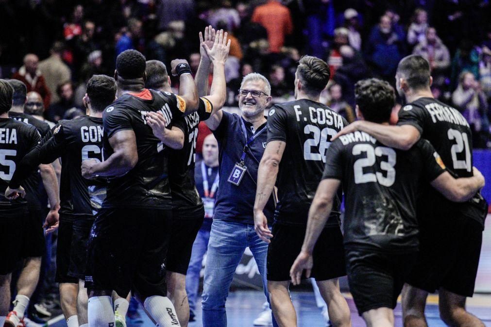 Pontuar com o Chile garante liderança a Portugal e evita a Dinamarca no Mundial de andebol