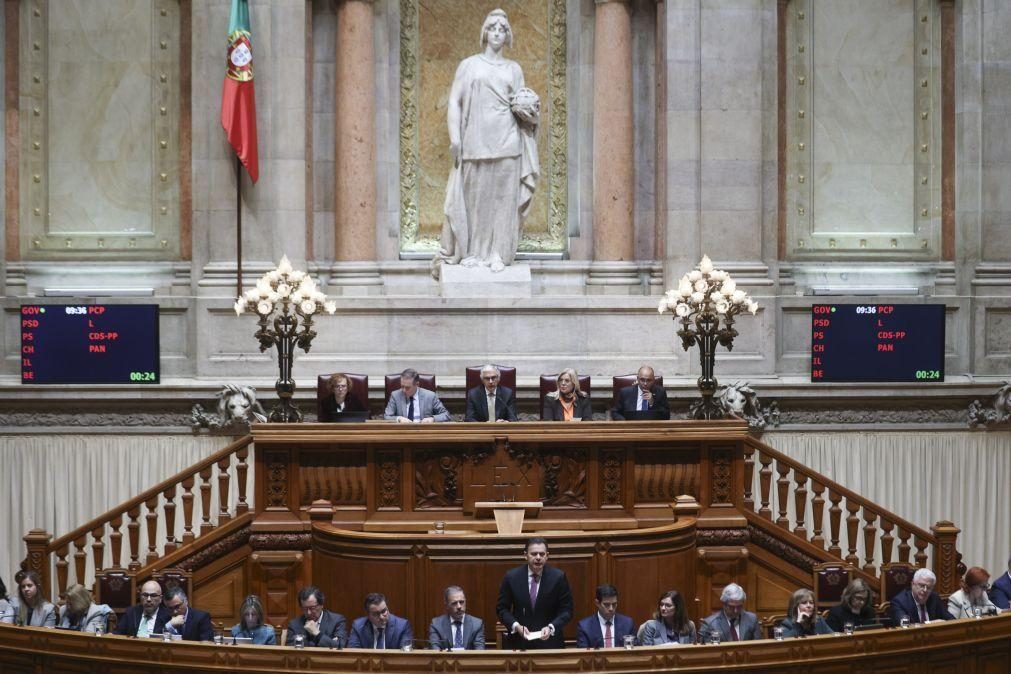 Chega abre hoje debate quinzenal com Luís Montenegro no parlamento