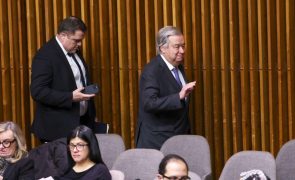 Guterres lança apelo à paz face a 