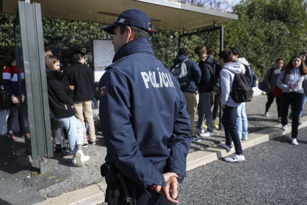 Mais crimes registados pela PSP em contexto escolar no ano letivo 2023/2024