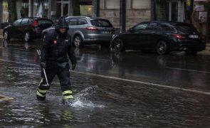 Cerca de 50 ocorrências devido à chuva forte em Lisboa e Vale do Tejo