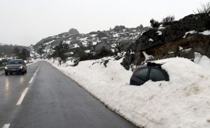 Estradas na Serra da Estrela reabriram à circulação rodoviária