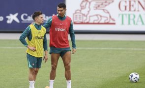 Francisco Conceição é a surpresa no 'onze' de Portugal em Alvalade