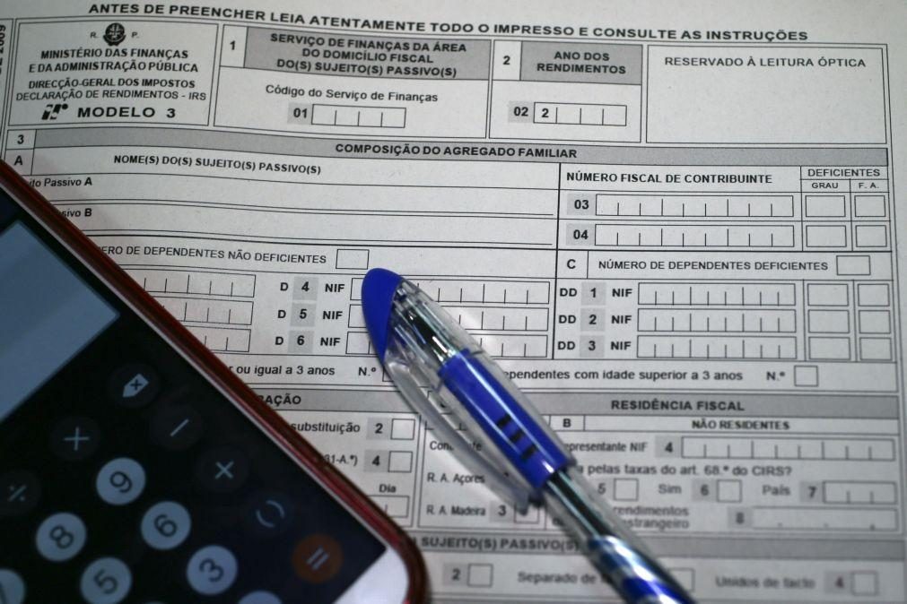 Contribuintes podem entregar IRS e prazo prolonga-se até junho