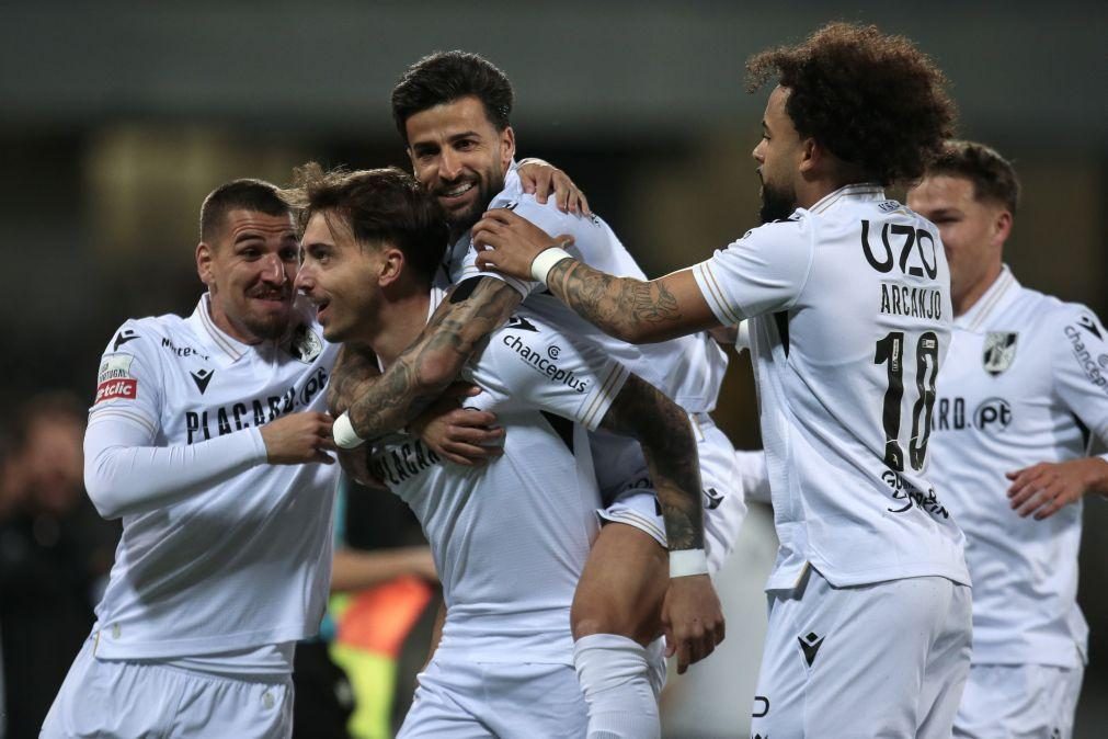 Vitória de Guimarães vence Santa Clara e aproxima-se do quinto lugar