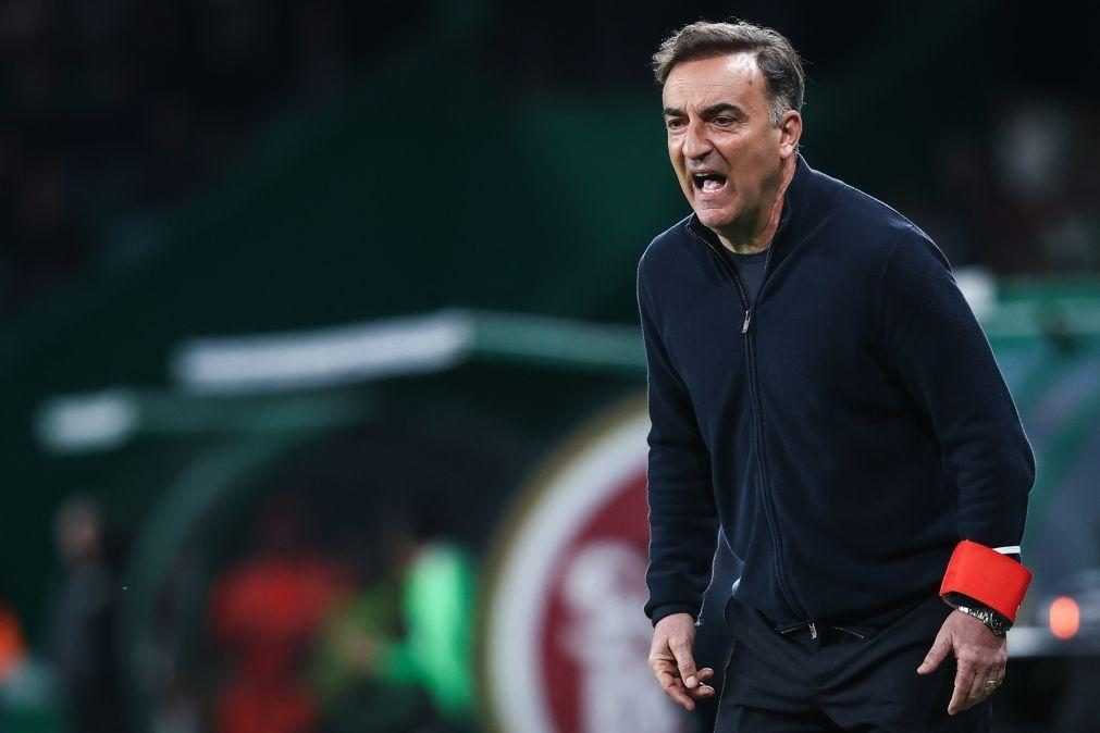 Carlos Carvalhal quer Sporting de Braga em
