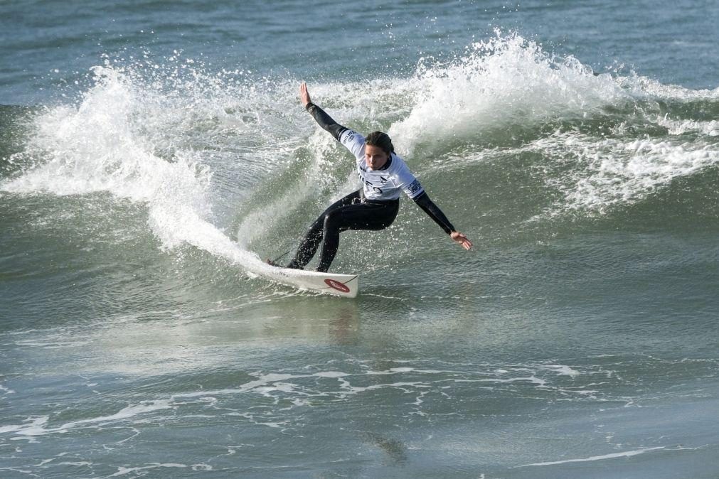 Surfista Francisca Veselko vence na Caparica e é vice-campeã europeia