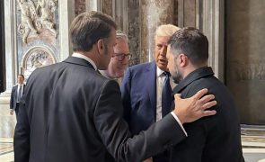 Trump, Zelensky, Macron e Starmer com conversa 