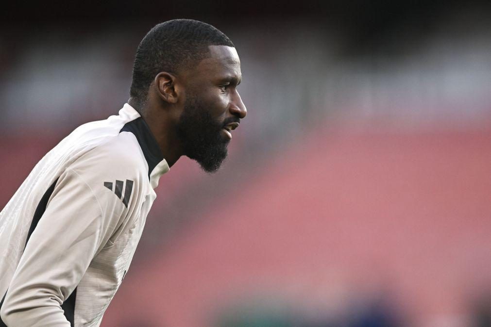 Rüdiger pede desculpa pela expulsão e ameaças ao árbitro na final da Taça do Rei