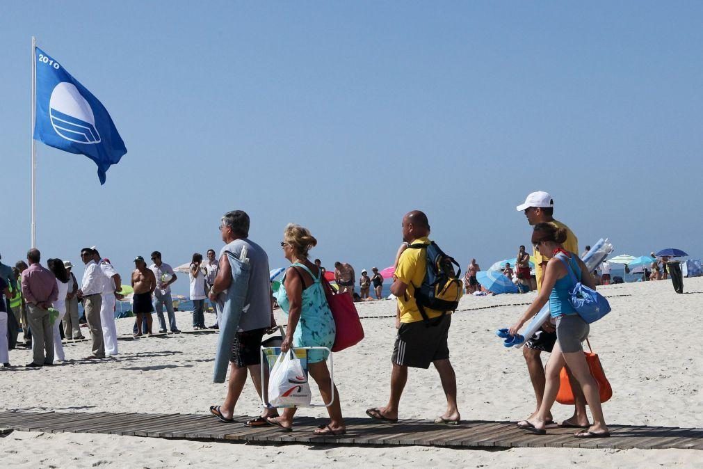 Mais de 400 praias portuguesas têm bandeira azul este ano