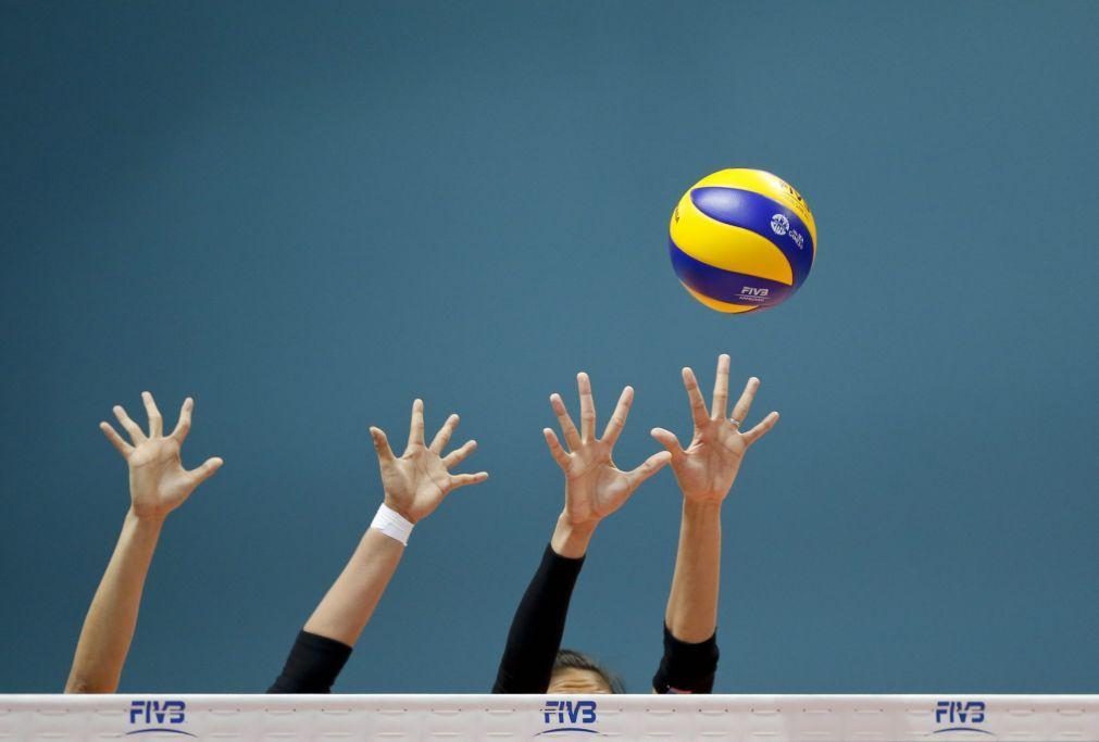 Benfica vence Sporting de Braga e reentra na luta pelo título feminino de voleibol