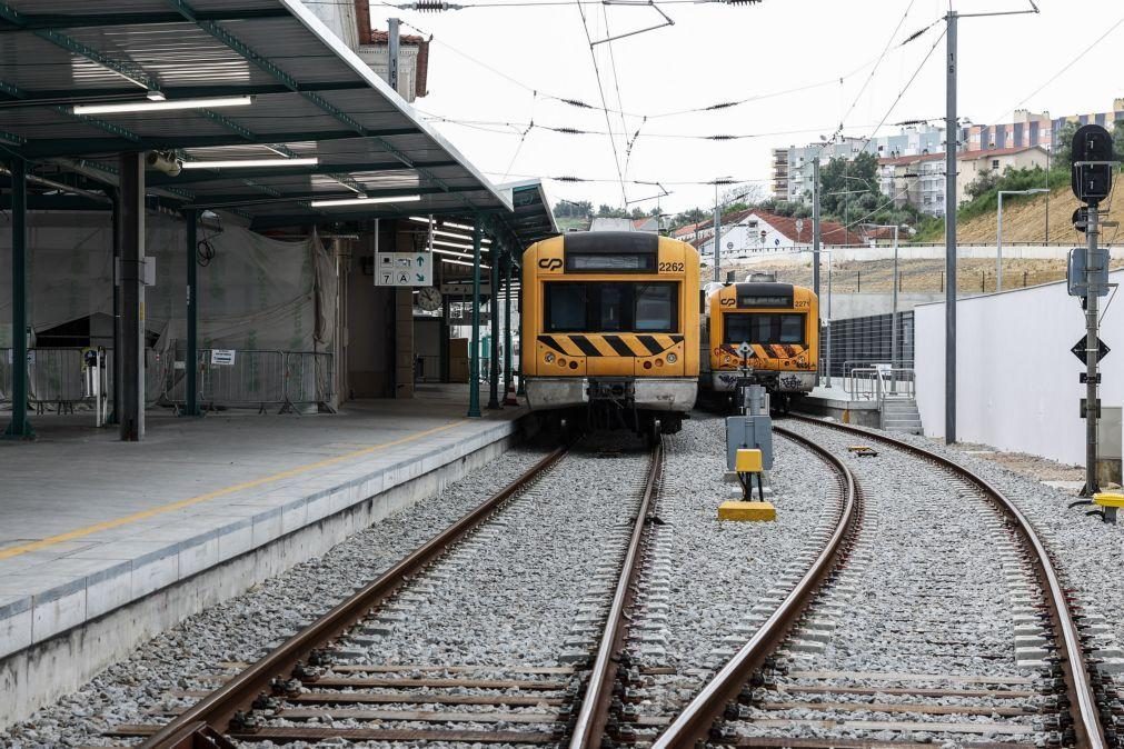 Greve cancela circulação de 59% dos comboios programados até ao final da tarde