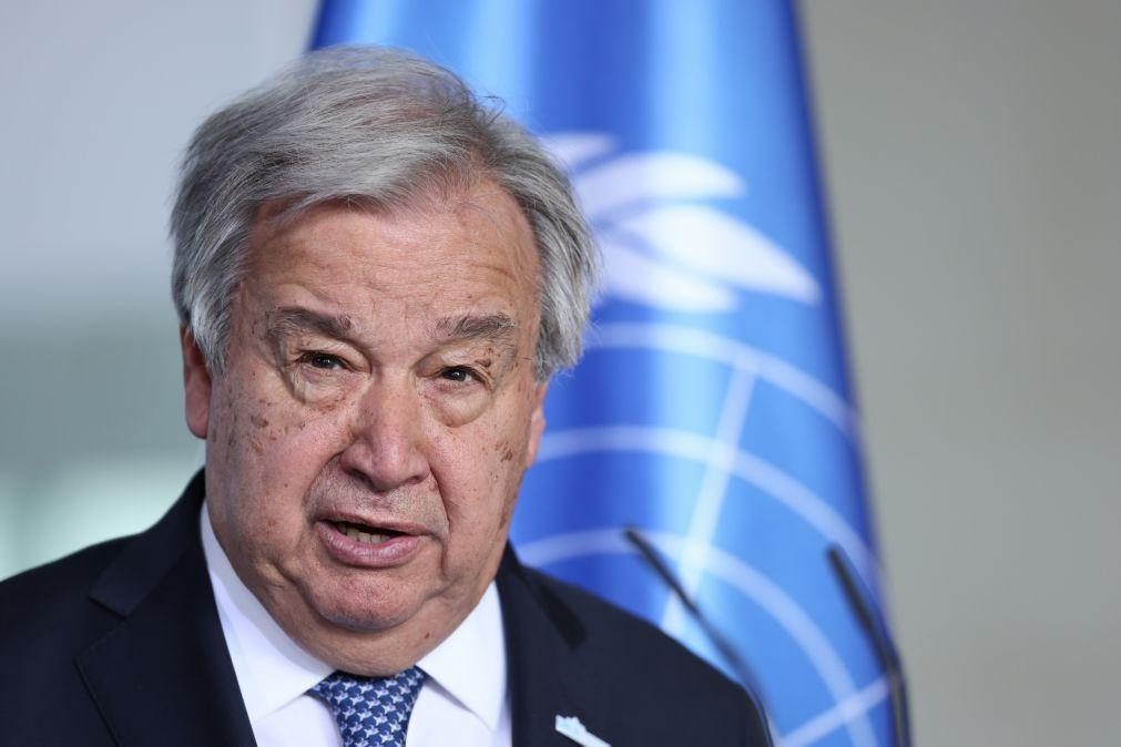 Guterres insiste em acordo com respeito pela integridade territorial da Ucrânia