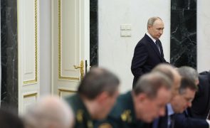 Putin sem planos para comparecer às negociações em Istambul
