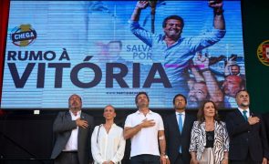 Ventura regressa para encerrar campanha do Chega em Lisboa