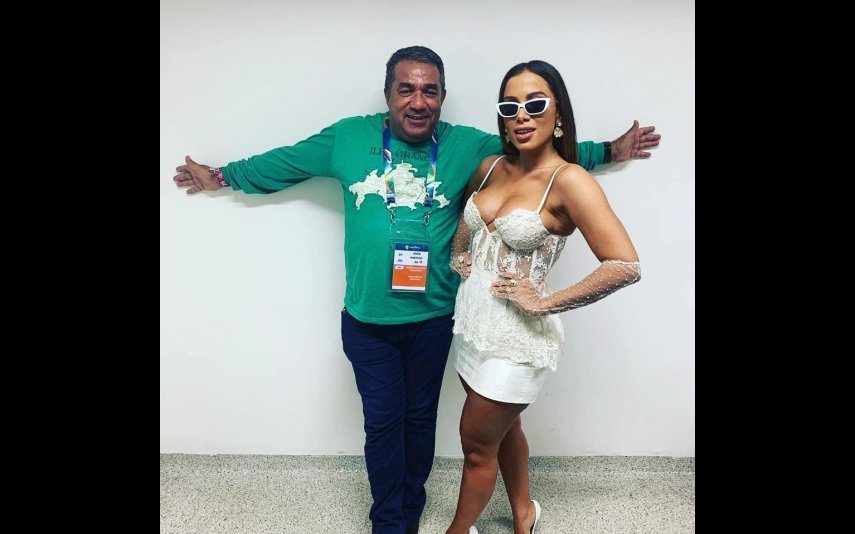 Pai da cantora Anitta ataca fã de Luana Piovani