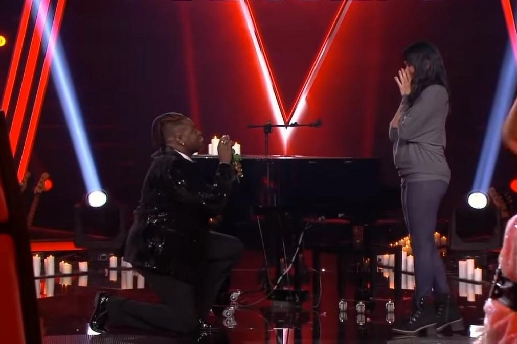 The Voice | Pedido de casamento em direto marca gala [Vídeo]
