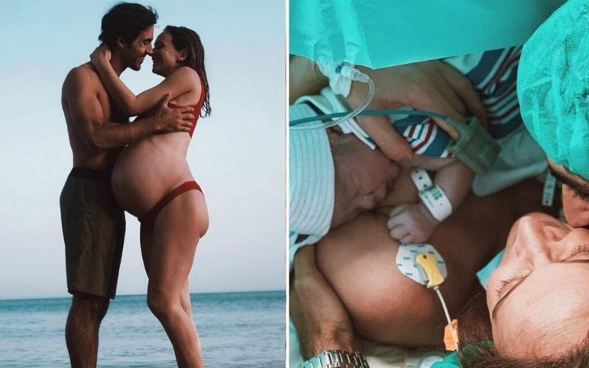 Sara Prata já é mãe! Veja a primeira foto da bebé