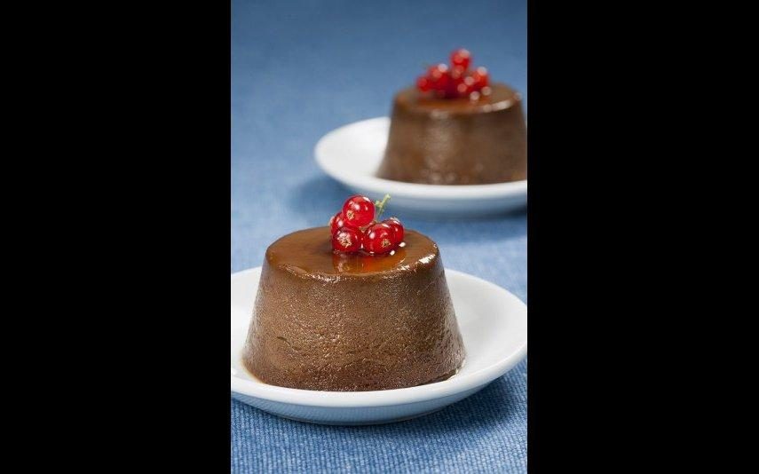 Pudins de chocolate Delícia fresca