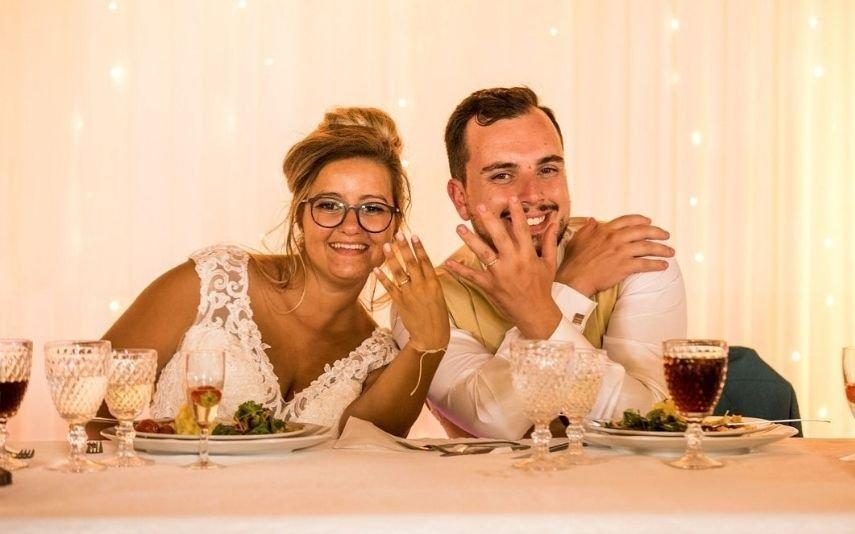 O Noivo É Que Sabe. Clima de tensão no casamento de Ana e Tiago: 