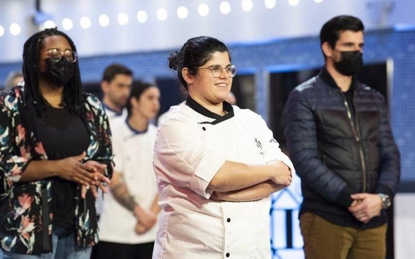 A reação de Francisca Dias à vitória do Hell’s Kitchen