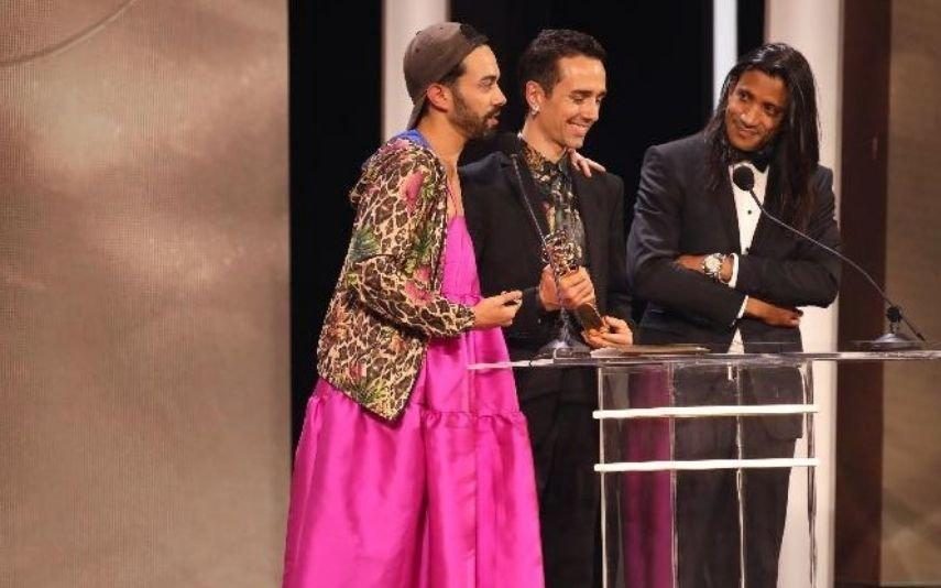 Maria João Abreu Globo de ouro emociona marido e filhos: 